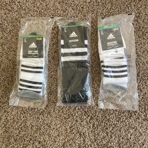 3 pack Adidas Soccer socks